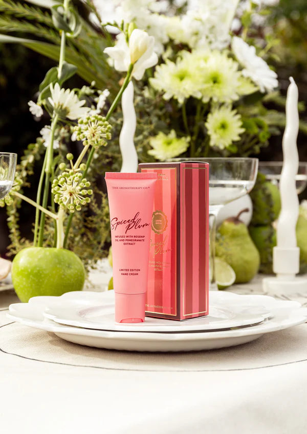 The Aromatherapy Company Festive Hand Cream 50ml - Spiced Plum