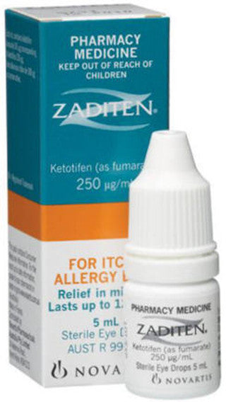 Zaditen Allergy Eye Drops 5ml