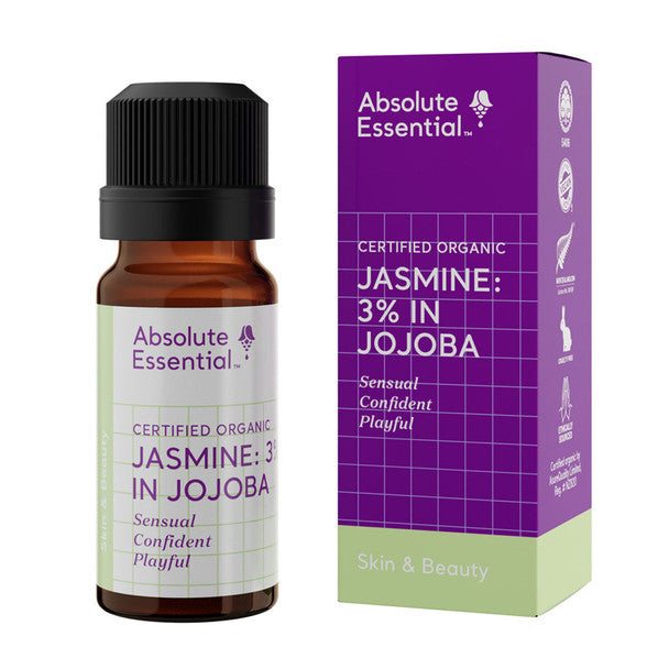Absolute Essential Jasmine 3% in Jojoba (Organic) 10ml
