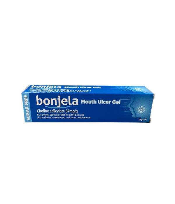 Bonjela Mouth Ulcer and Teething Gel Blue 15g