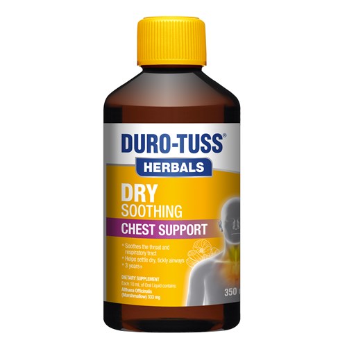 Duro-Tuss Herb Dry S/Chest Sup 350ml