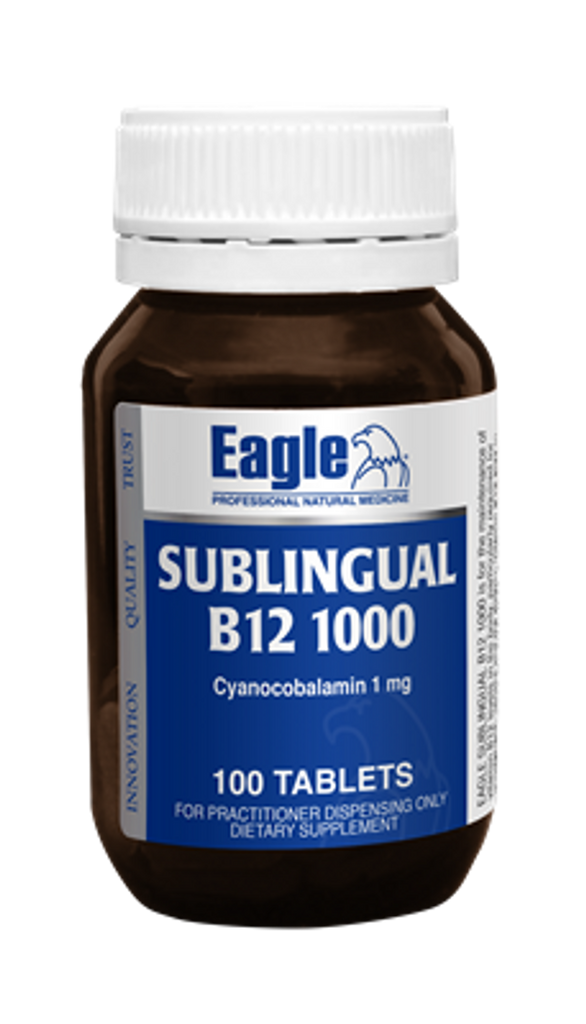 Eagle Sub B12 1000mcg 100 Tablets