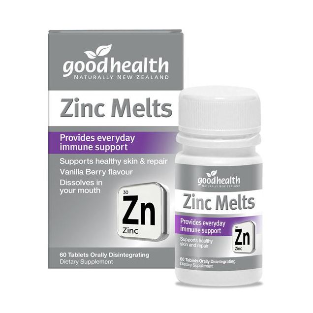 Good Health Zinc Melts 60tabs