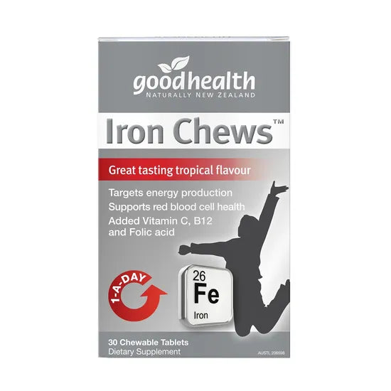 Good Health Iron Chews 30 Chewable Tablets