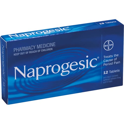 Naprogesic 275mg 12s