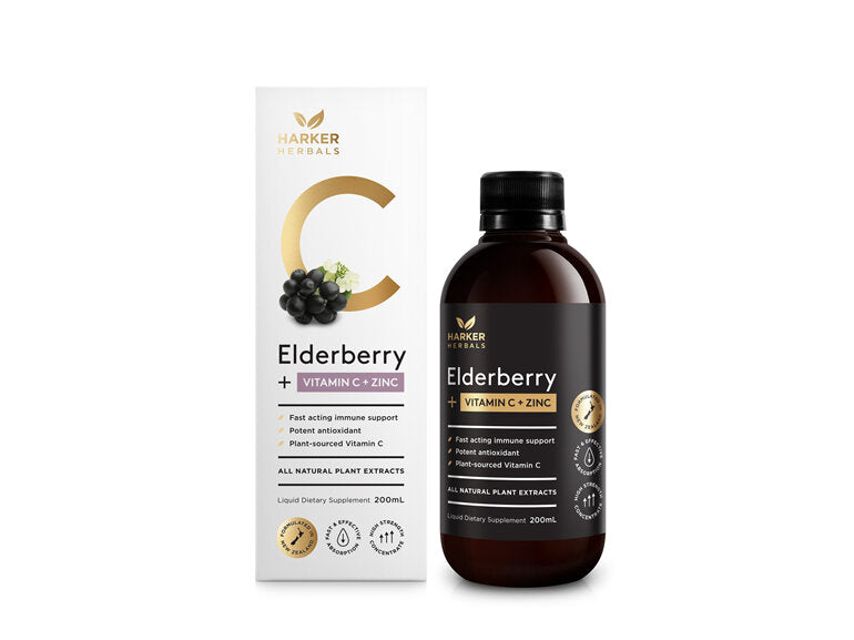 HHP Vitamin C + Elderberry 200ml
