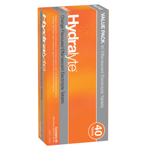 Hydralyte Tablets Orange 40s