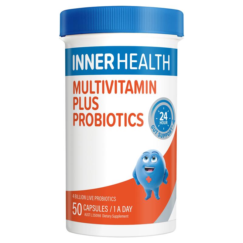 Inner Health MultiVitamin Plus Probiotic 50 caps