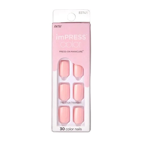 KISS ImPress Nails Pick Me Pink 30s