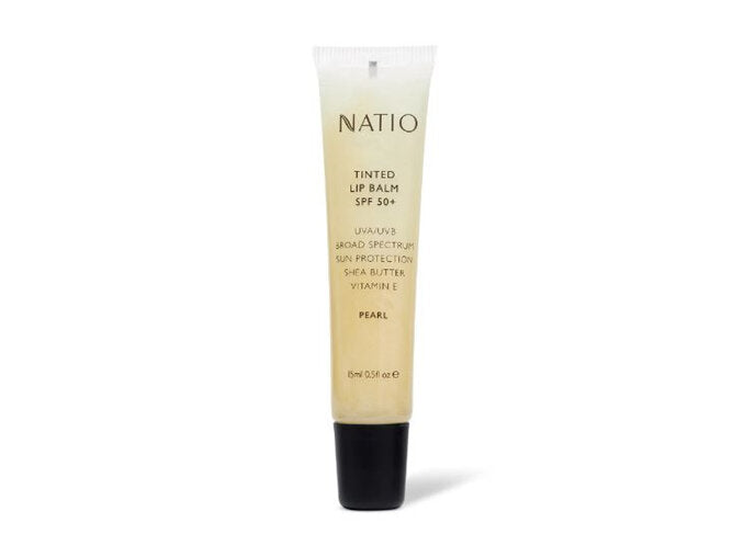 NATIO Tinted Lip Balm SPF 50+ Pearl