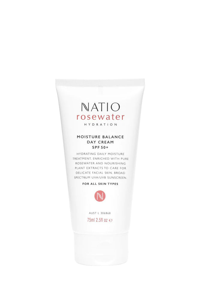 NATIO Rosewater Hydration Moisture Balance Day Cream SPF 50