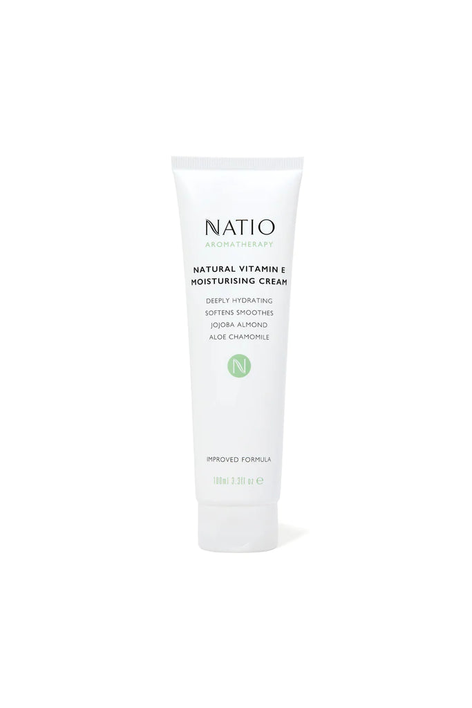 NATIO Aromatherapy Natural Vitamin E Moisturising Cream 100ml