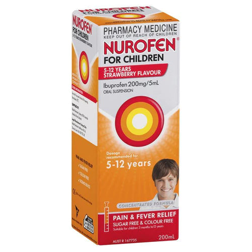 NUROFEN Child 5yr-12yr Strawberry 100ml