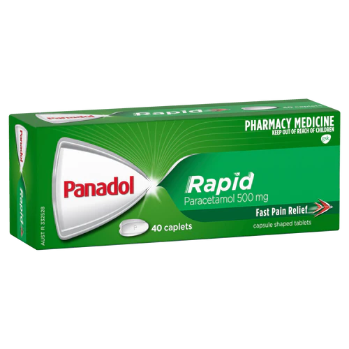 PANADOL Rapid Caplet 40s