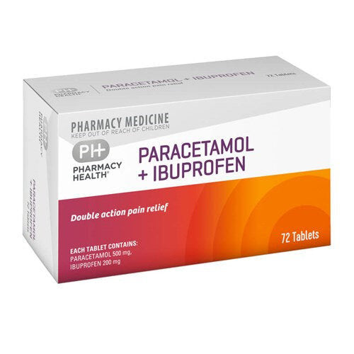 PE Paracetamol + Ibuprofen Tab 72pk