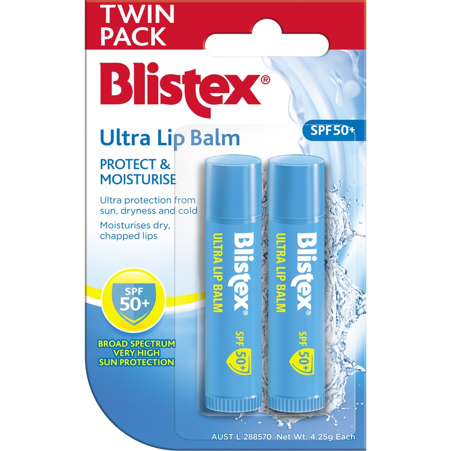 BLISTEX Lip Balm Ultra Twin Pack