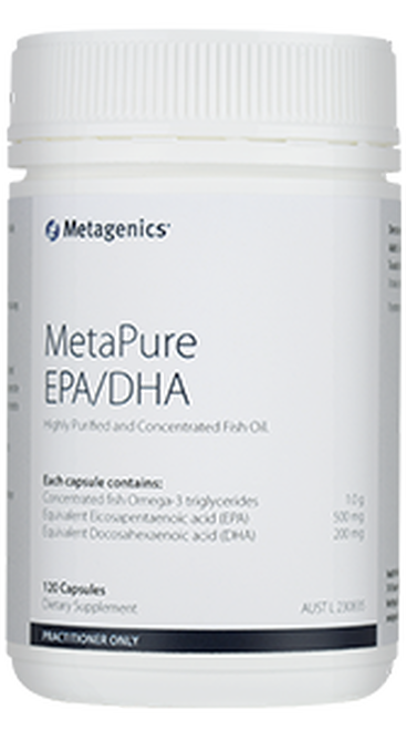 Metagenics Omega 3 EPA/DHA 120 Capsules