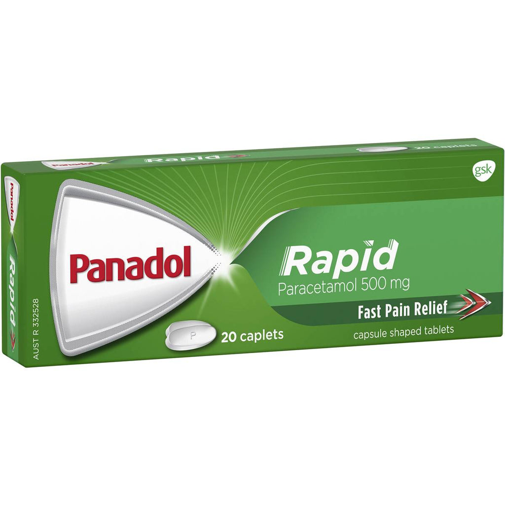 PANADOL Rapid 20 capsules