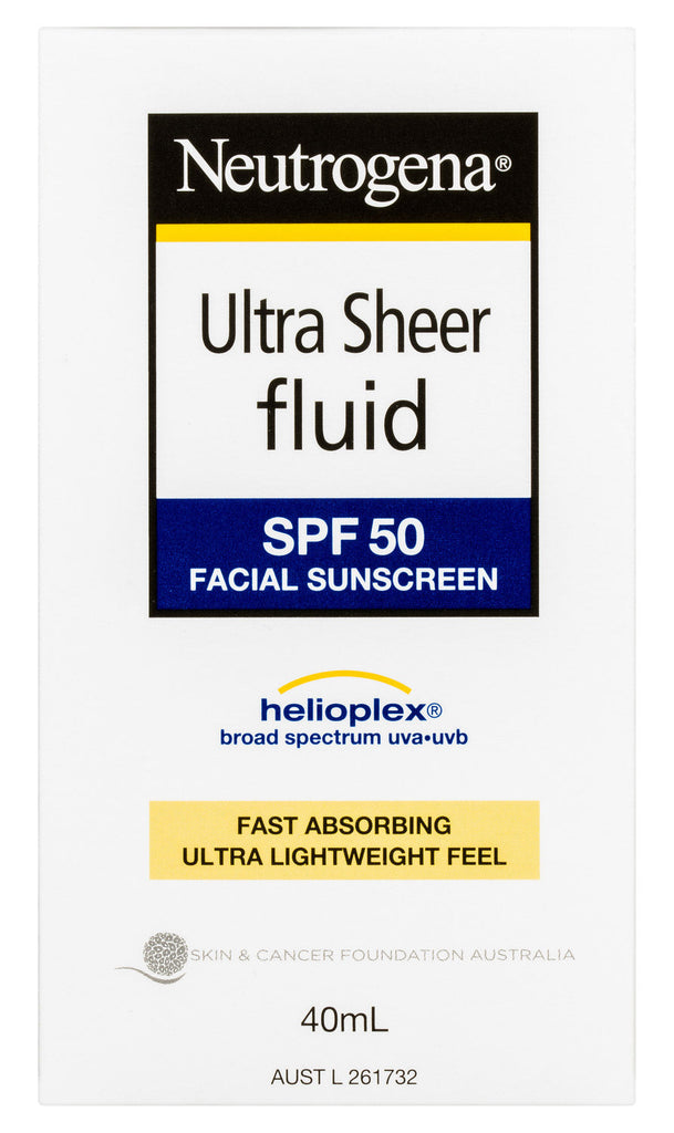 NEUTRO Ultra Sheer Sunscreen SPF50 40ml