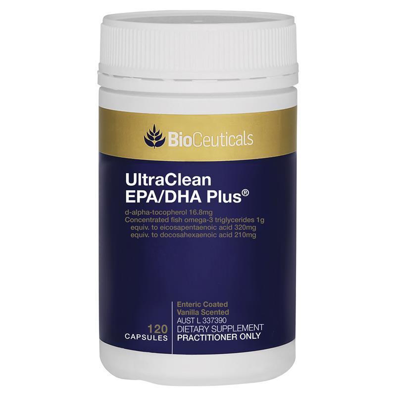 BioCeutical Ultra Clean EPA and DHA+ Entric coated 120 Capsules