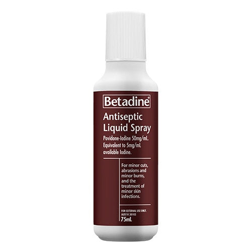 Betadine Antiseptic Liquid Spray | 75ml
