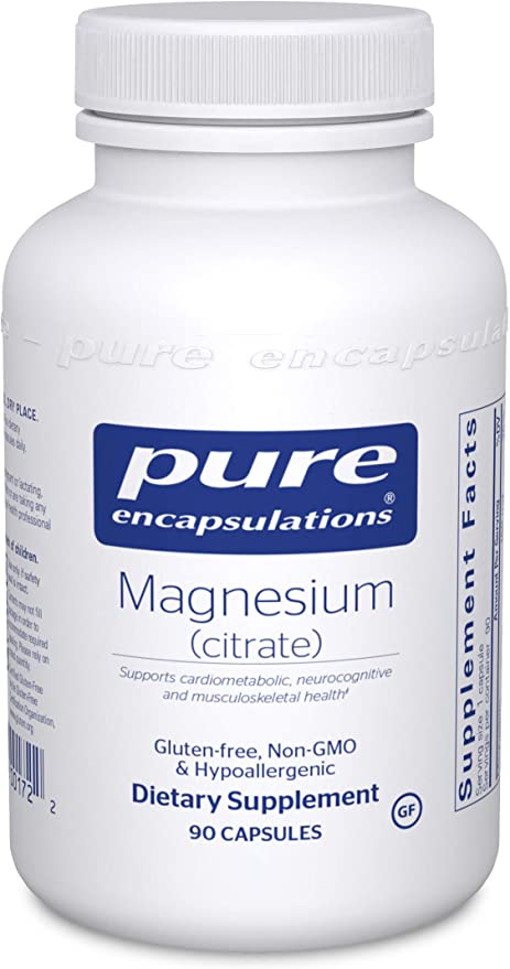 Pure Encapsulations Magnesium Citrate 90Caps