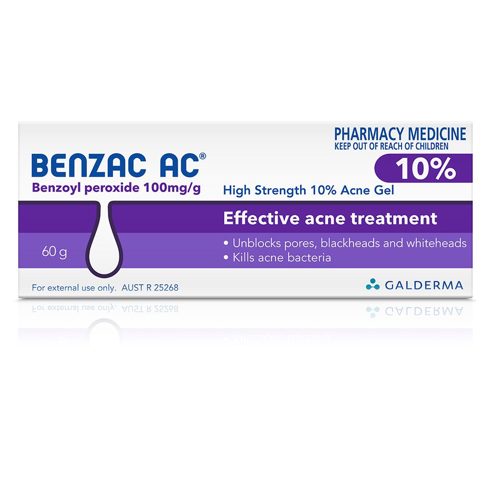 Benzac AC Gel 10% 60 grams