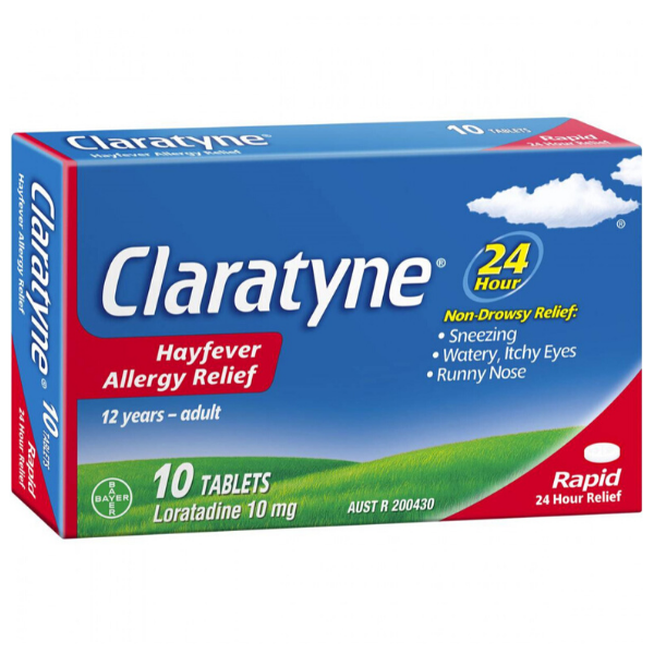 Claratyne 10mg 10 Tablets
