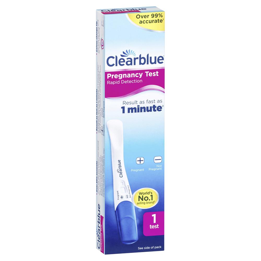Clearblue | Rapid Detect Pregnancy Test | 1 Pack