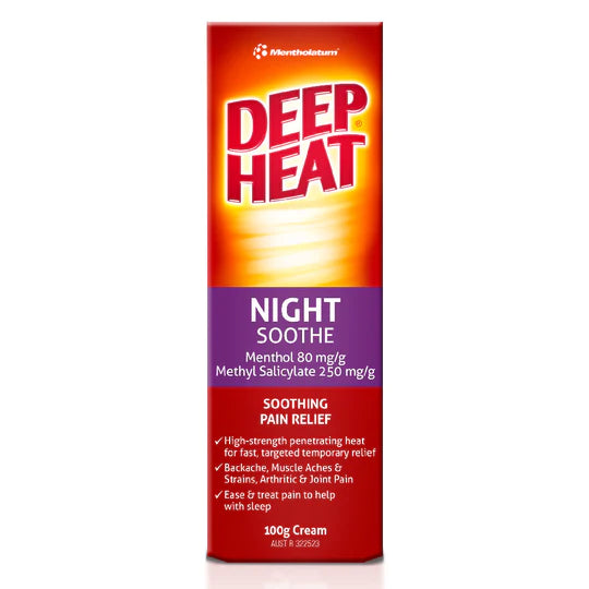 Mentholatum Deep Heat Night 100 grams