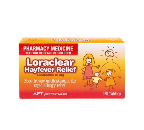 Loraclear Hayfever 10mg 90 Tablets