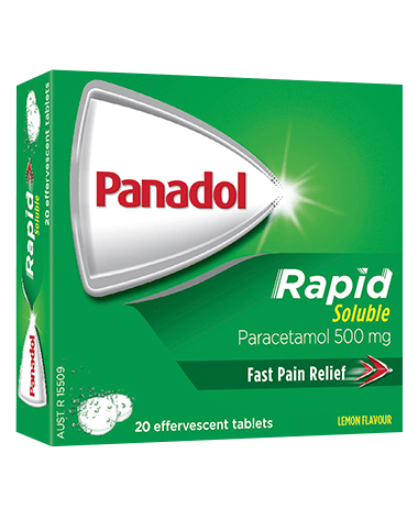 PANADOL Rapid Soluble 20 tablets