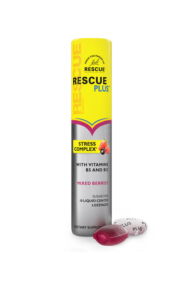 Rescue Remedy Plus Loengers. Mixed Berry 10pc