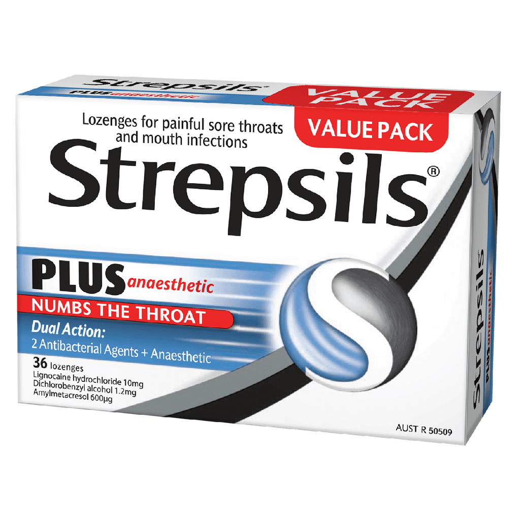 STREPSILS Plus B/N/R Lozenges 36s