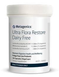 Metagenics Ultra Flora Restore Dairy Free 30capsules
