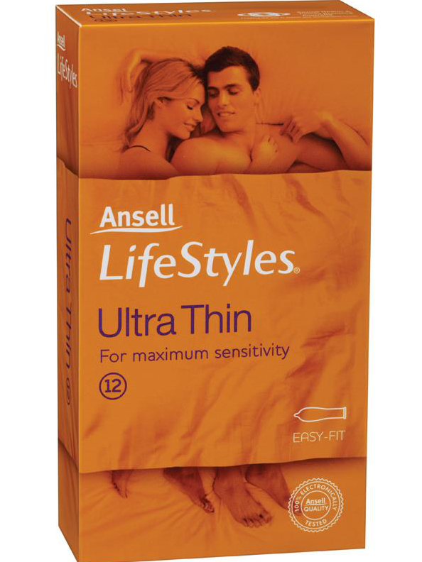 Ansell Lifestyle Ultra Thin 12pk