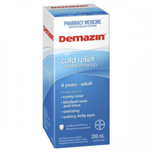 Demazin Clear Syrup 200ml