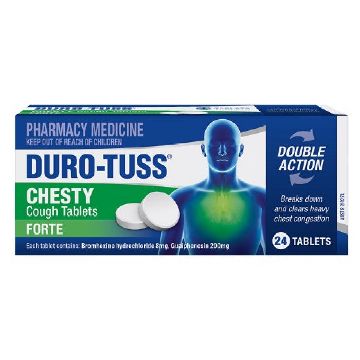 DURO-TUSS Chesty Forte 24 Tablets
