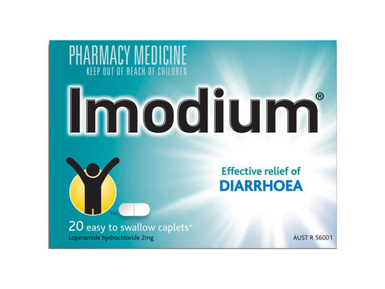 Imodium capsules 2mg 20