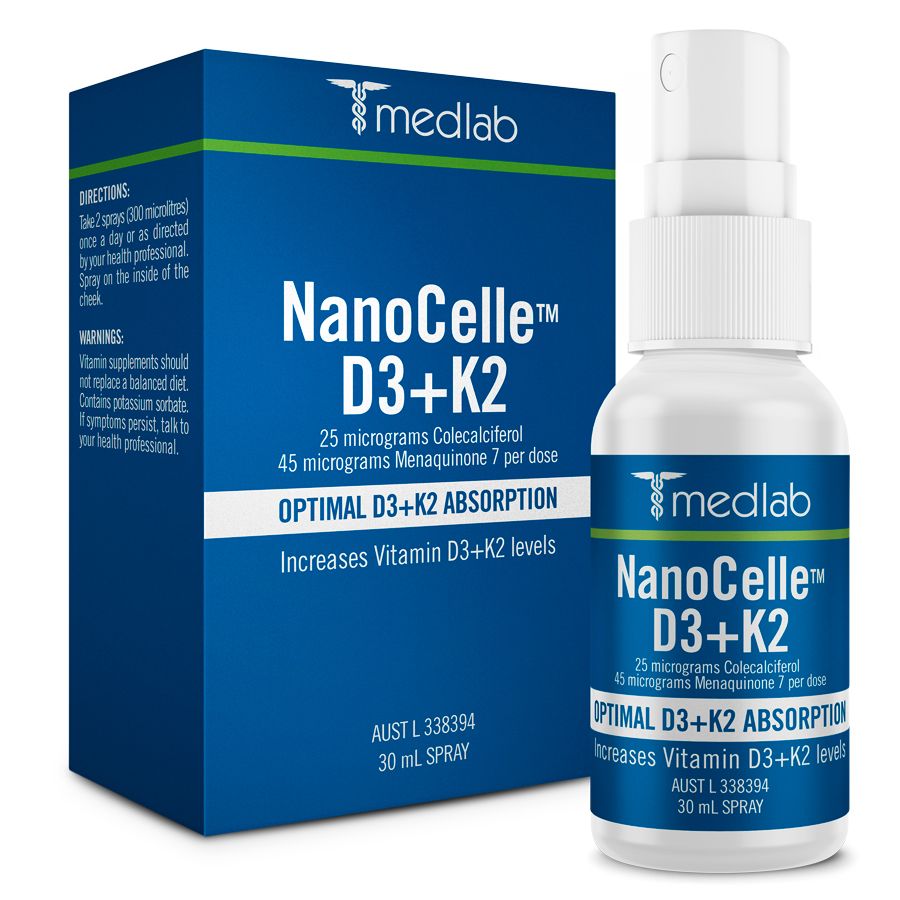Medlab Nanocelle D+K2 30ml