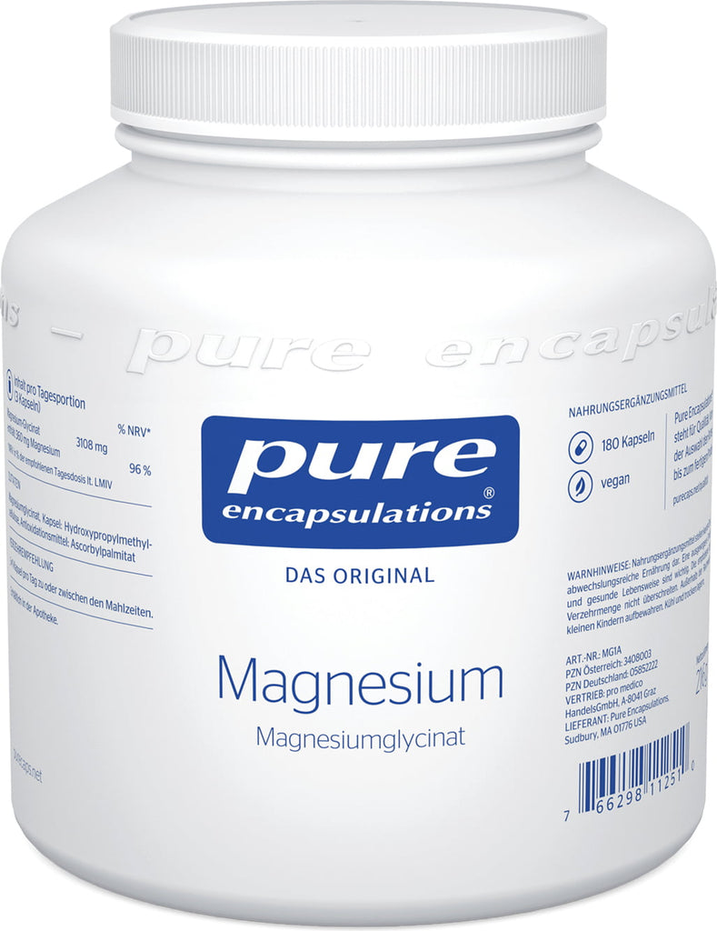 PureEncapsulations Magnesium Glycinate 180