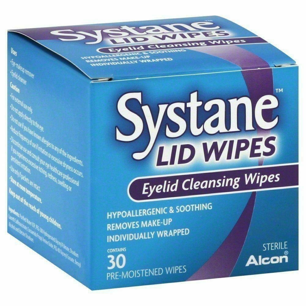 SYSTANE Lid Wipes 30 Sachets